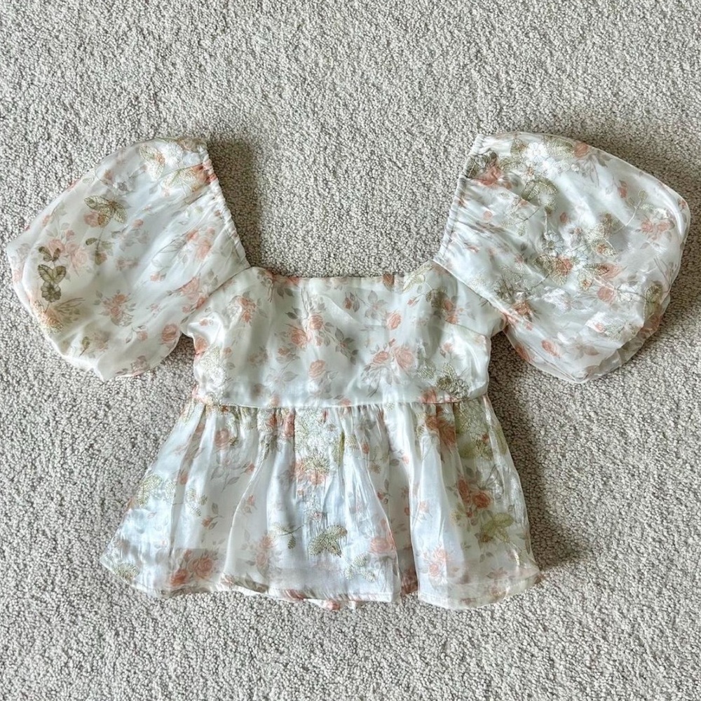 Altar’d State Penny Floral Top